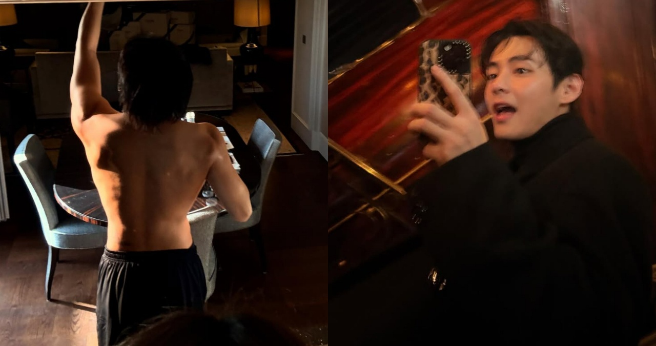 BTS' V flaunts his toned physique in new shirtless pic — ARMYs, are you okay?